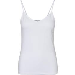 Pieces Sirene Singlet - Bianco