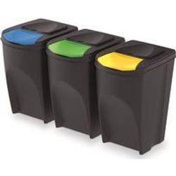 Prosperplast litter bin SortiBox sorter set of 4 litter bins 35l