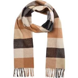 Gant Multi Check Ullskjerf - Brown