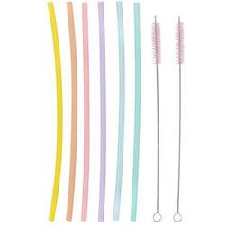 Miss Etoile Me Straws 6-pack 2 Brushes