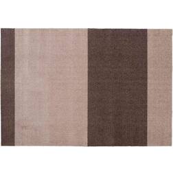 Tica Copenhagen Smudsmåtte Stripes Horizontal Beige, Brun