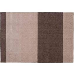 Tica Copenhagen Smudsmåtte Stripes Horizontal Brun, Beige