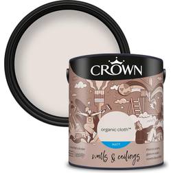 Crown Matt Emulsion Paint Wall Paint, Ceiling Paint 2.5L