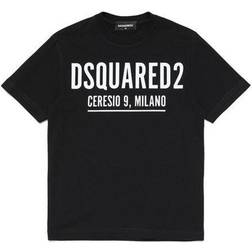 DSquared2 Boys Logo T-shirt Black, 14Y