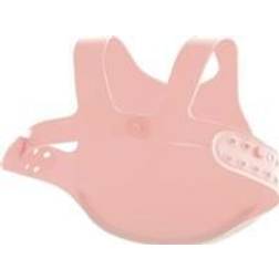 Minikoioi Silicone bib with pocket PINK