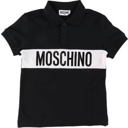 Moschino Boys Logo Panelled Polo 4Y