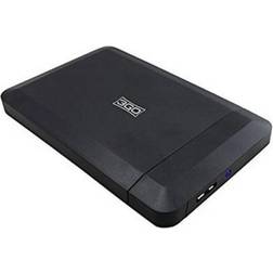 3GO Hårddiskkabinett 2,5 usb hdd25bk315