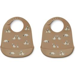 Liewood Tilda Silikon Haklapp 2-pack Dog/Oat Mix