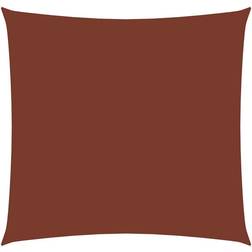 vidaXL Vela Parasole in Tela Oxford Quadrata 4,5x4,5 m - Marrone