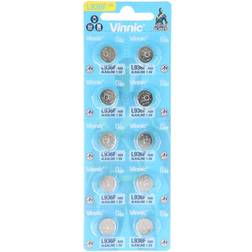 Vinnic alkaline speciality battery G9 LR936 AG9 blister of 10 pieces