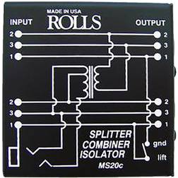 Rolls MS20c Microphone Splitter Combiner Isolator