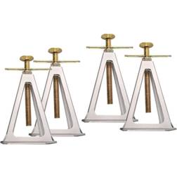 Proplus Stödben/pallbock set aluminium 4 st 360803