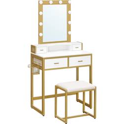 Vasagle URVT017A10 Dressing Table 15.7x27.6" 5