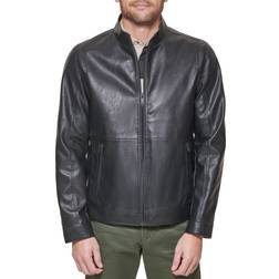 Dockers Men's The Dylan Faux Leather Racer Jacket