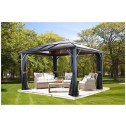 Sojag Meridien Gray 12 X 16 Gazebo