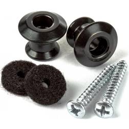 Dunlop 2PSLS033BK Straplok Dual Design Button Set