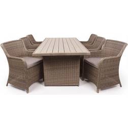 Siesta Garden Furniture Havemøbelsæt, 1 borde inkl. 6 stole