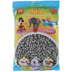 Hama Beads Midi - Grey 3000 pcs