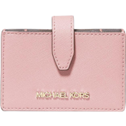 Michael Kors Jet Set Travel Medium Saffiano Leather Accordion Card Case