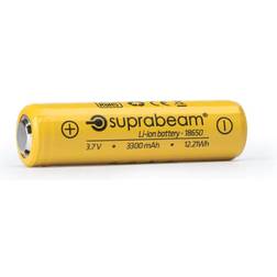 Suprabeam Li-Ion 18650 3300mAh Rechargeable Battery