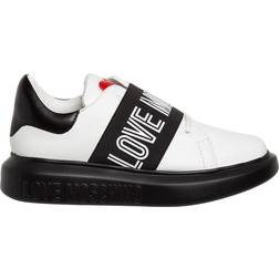 Love Moschino Leather W - White