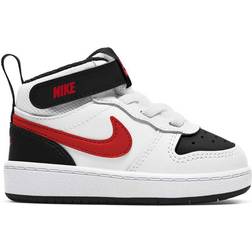 NIKE Court Borough Mid 2 TDV - White/Black/University Red