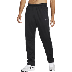 Nike Therma Men's Open Hem Fitness Pants - Black/White