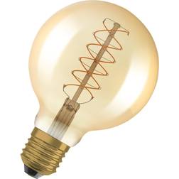 Osram Osram Vintage 1906 LED E27 Globe Filament Gold 95mm 7W 600lm 822 Dimmable