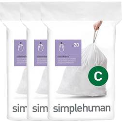 Simplehuman 10L-12L 60ct Code C Trash Liner