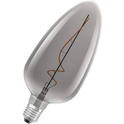 Osram 1906 LED rak smoke spiral fil ul tynd 4,8W/818 E27 dim