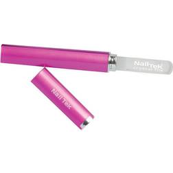Nail Tek Crystal File Double-Sided with Fuchsia Companion