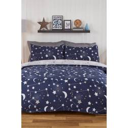 Dreamscene Night Sky Galaxy Duvet Cover 53x78"