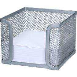 BNT Blockkub mesh inkl notisar silver