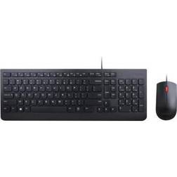 Lenovo Essential Wired USB Kit USB + Clavier Touches