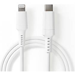 Nedis USB-C til Lightning kabel - 3A/20V/60W 1m