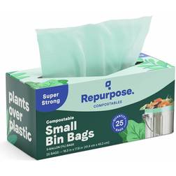 Repurpose, Extra Strong, 3 Gallon Small Bin Bags, Count