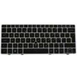 HP Keyboard CZECH Notebook Ersatzteile Schwarz