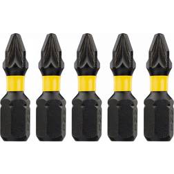 Dewalt DT7387T-QZ IR Torsion Screwdriver Bits PZ2 25mm Pack of 5