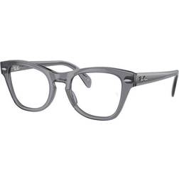 Ray-Ban RB0707 Gris Transparente Montura Transparente Lentes polarizados 50-21