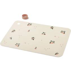 Liewood Jude Printed Plcemat Peach/Sea Shell