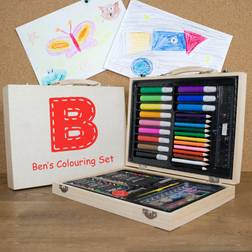 Treat Gifts Personalised Children's Colouring In Set