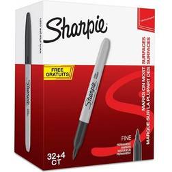 Sharpie Märkpenna Fine svart 12st/fp