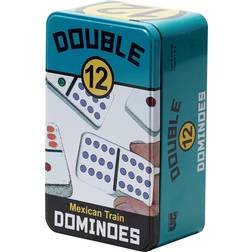 University Games Double 12 Mexican Train Dominoes