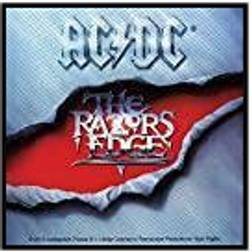 Ac/dc The Razors Edge Patch/ Aufnäher Acdc Woven Patch acdc razors edge woven patch