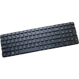 HP Keyboard Notebook Ersatzteile Schwarz