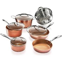 Gotham Steel Hammered Set mit Klappe 10 teile