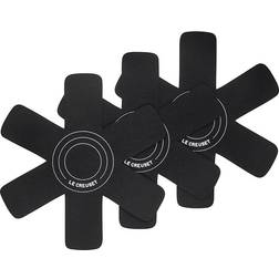 Le Creuset of 3 Felt Protectors Set mit Klappe