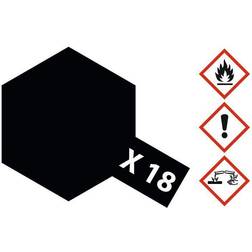 Tamiya X-18 Schwarz Seidenmatt 23 ml
