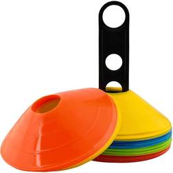 Iso Trade Multicolored Training Cones 50-pack