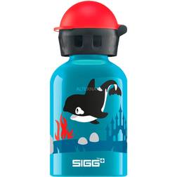 Sigg Orca Family Dagligt forbrug 300 ml Blå, Drikkedunk, Turkis